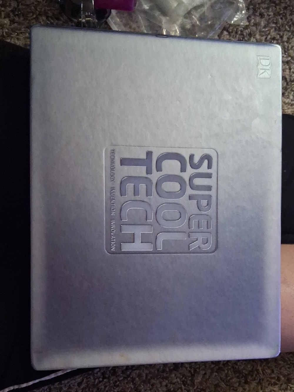 Super Cool Tech Silver Laptop Case